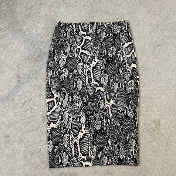 TITI Private Collection Snakeskin Print Pencil Skirt Fitted  Women's EU 40 US 10 - Picture 1 of 5